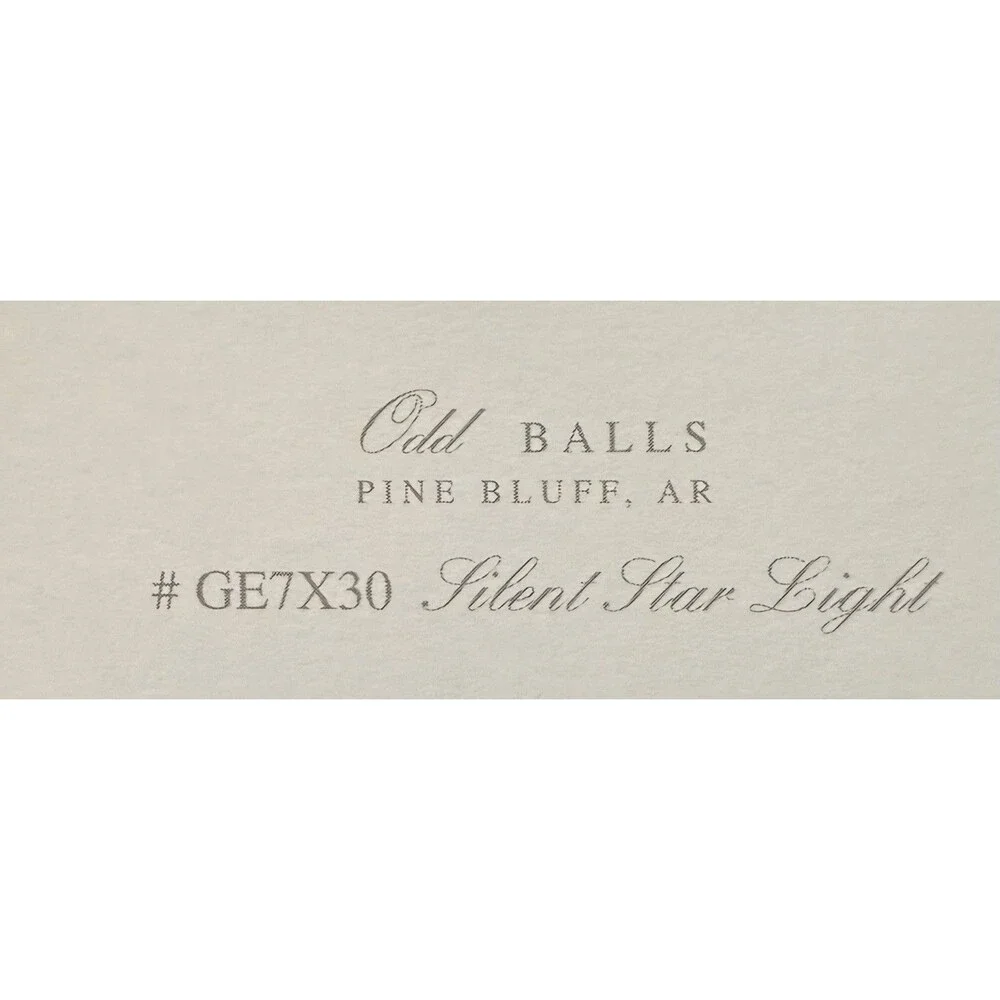 Odd Balls Vintage - Silent Star Night - Christmas Folded Note Cards - 10 Pack